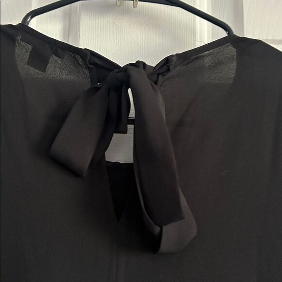 Ann Taylor Peplum Ruffle Sleeve Boho Blouse Top Size S - Picture 8 of 8